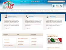 Tablet Screenshot of iacpsalerno.it
